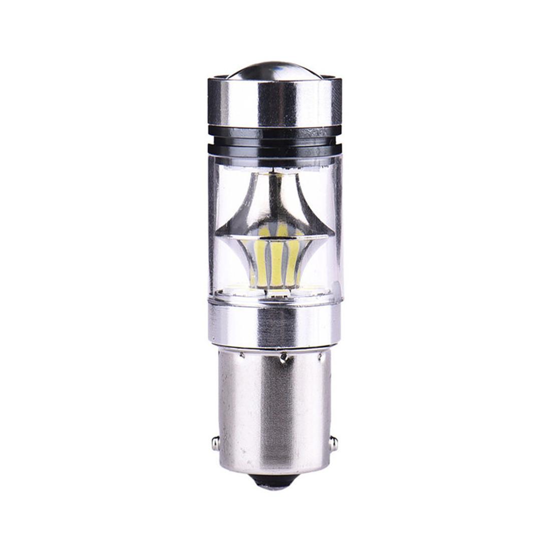 2PCS 100W Car Reverse Light DRL Fog Light Rear Tail 1156 1157 20SMD BA15S