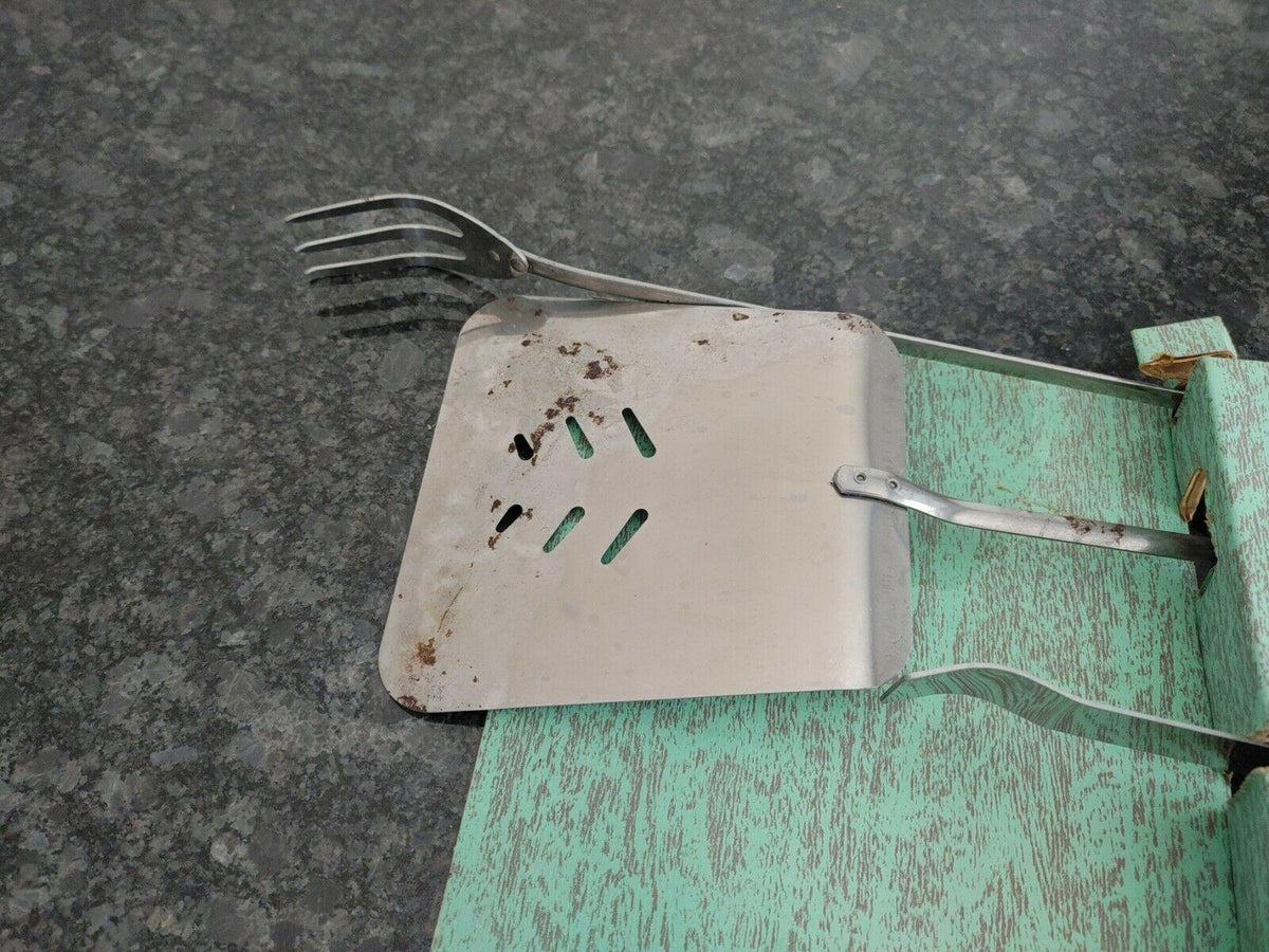 vtg Duncan Hines 4-Piece BBQ utensil set