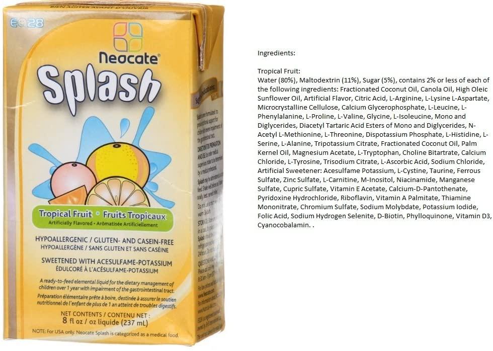E028 Splash Tropical Fruit Flavor for Children