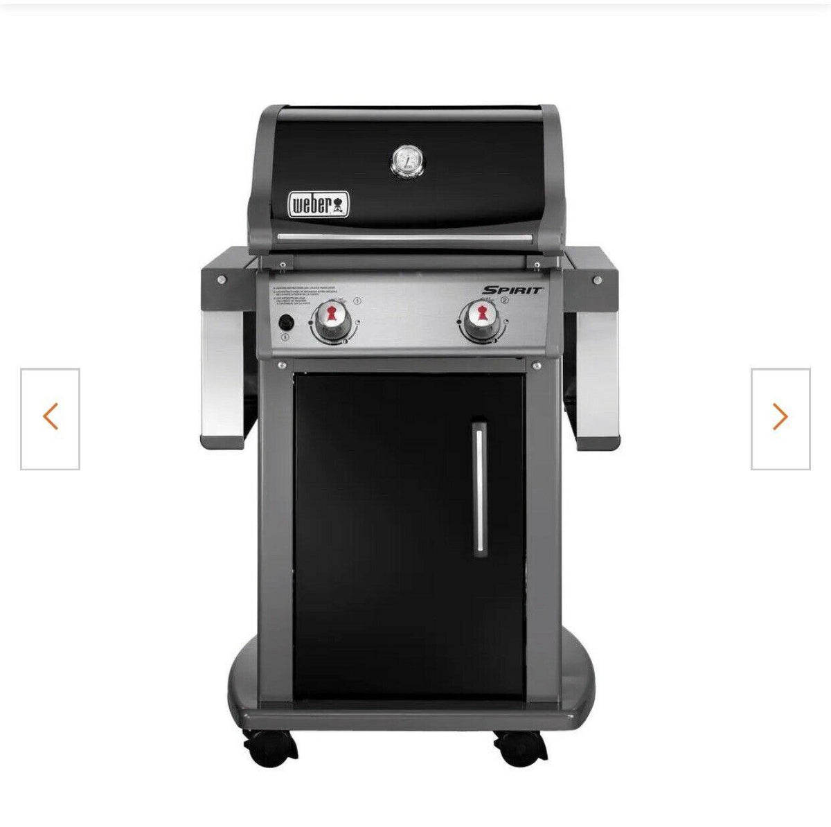 New Spirit e-210 Propane Gas Grill 2 Burner & Built In Thermometer