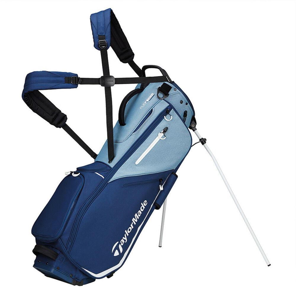 NEW 2020 TaylorMade Flextech Blue Sapphire/Navy 5 Way Golf Stand Bag