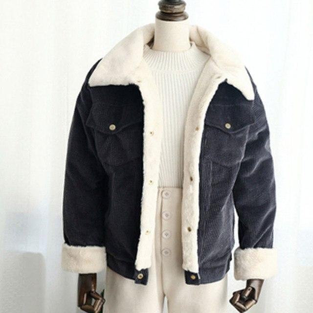 Thick Short Lambswool Jacket