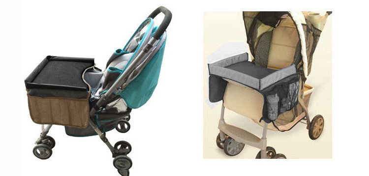 Road Trip Essentials Travel Tray, For Car Seats LarActivity Lap Tray Table Pocket Organizer Loved By Toddlers