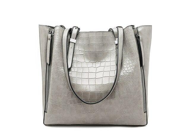 Luxury Designer Large Leather Handbag