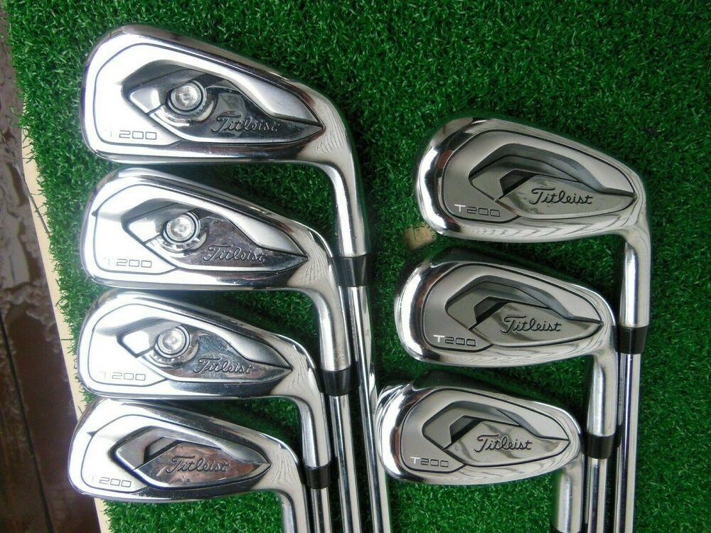 Titleist T200 (5i-PW,48*) Iron Set w/ Project X 7.0 Extra-Flex Shafts