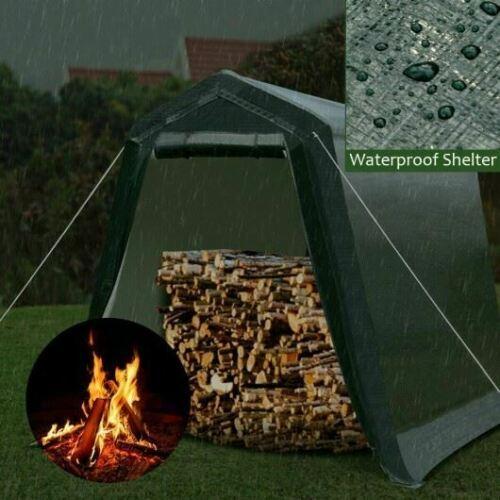Modern 6' x 8' Outdoor Carport Patio Storage Shelter Shed Car Canopy