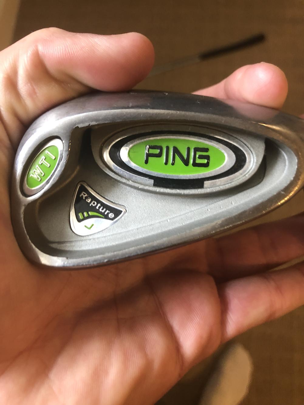 Men's Used Ping Right Handed Rapture Iron Set Graphite Shaft