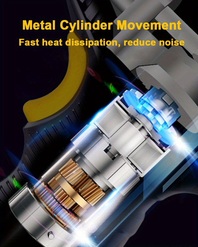 120W Wireless Rechargeable Air Compressor: Portable & Automatic Tire Inflator For Your Car!