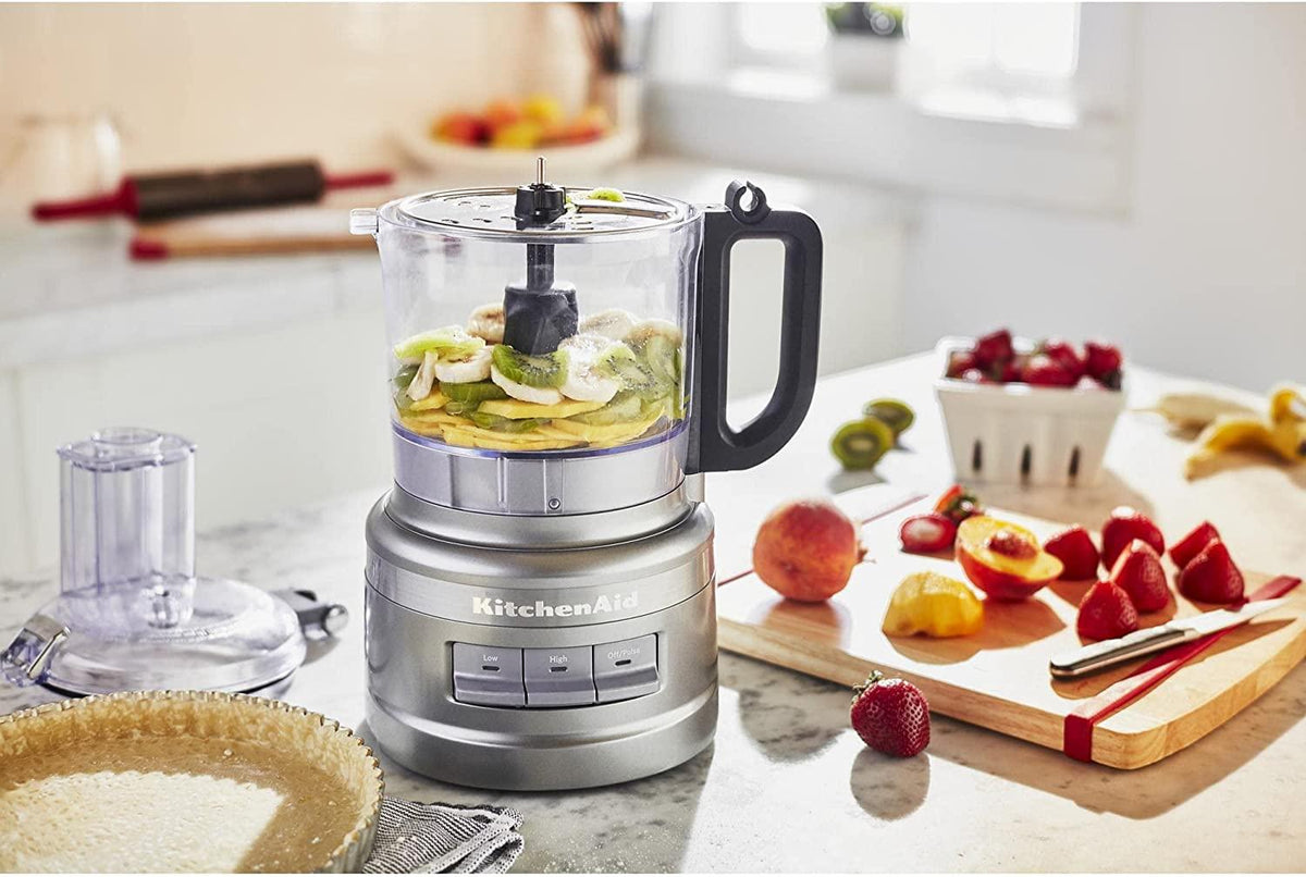 KitchenAid KFP0718CU Food Processor, 7 Cup, Contour Silver