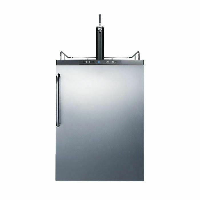 Summit Built-in Residential Beer Dispenser -Stainless SBC635MBISSTB