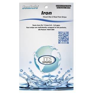 2 Minute Iron Check 0-5ppm Range 30 Test Strips - INCL. 12 PK