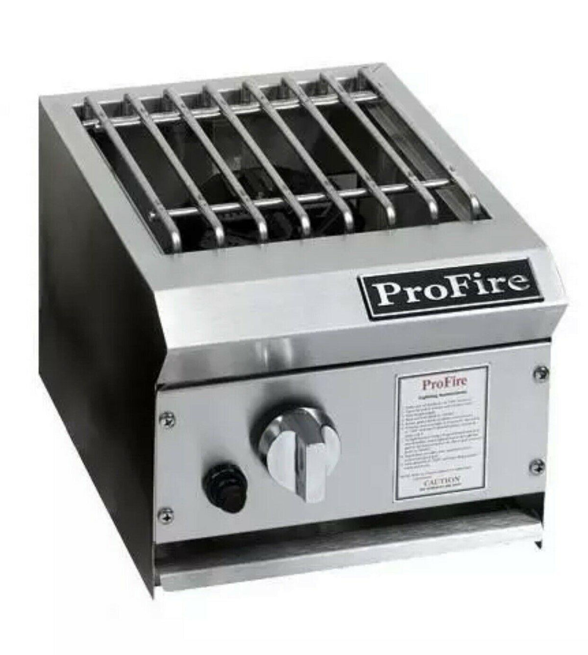 ProFire Natural Gas Single Side Burner Built In for BBQ Patio
