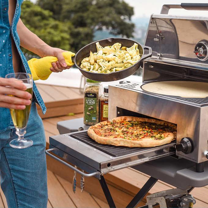NEW CAPT'N COOK Ovenplus Pizza Oven and Salamander Grill