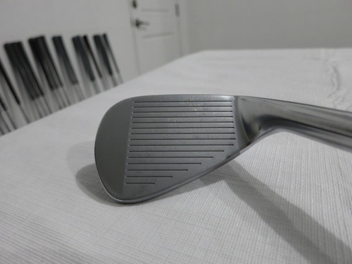 Cobra King Forged CB/MB Satin Iron Set - 3-PW - KBS C-Taper 120 Stiff Steel - LH