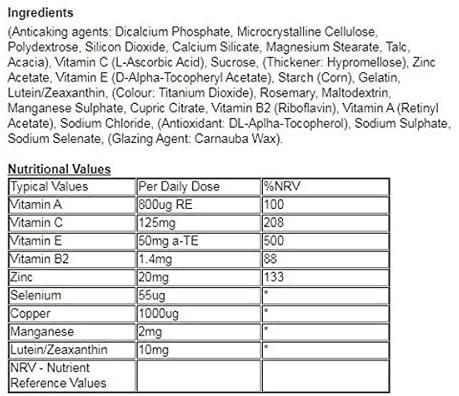 ICaps Extra Lutein Tablets 30s - 6 Pack