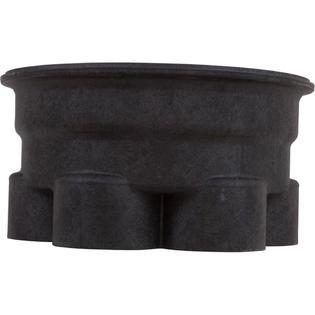 Pools Base, Water Valve, 6 Port, 2" Black