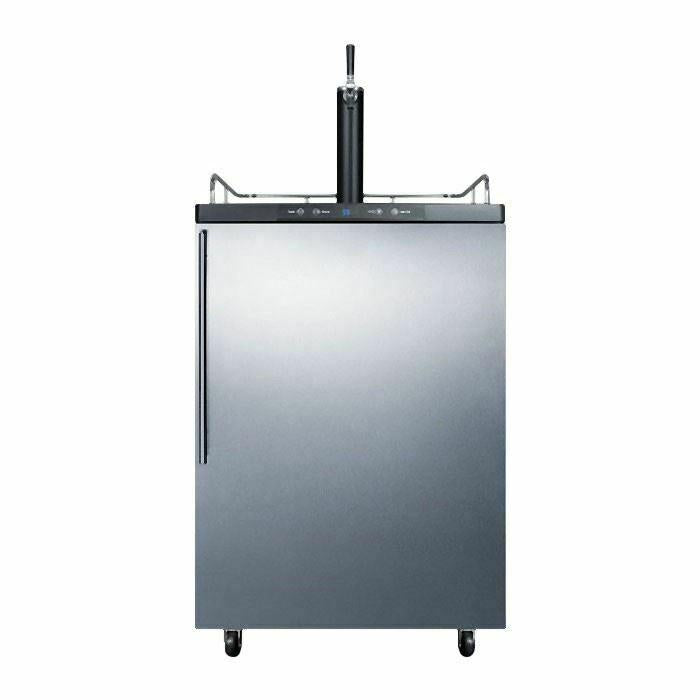 Summit Built-in Residential Beer Dispenser -Stainless SBC635MBISSHV