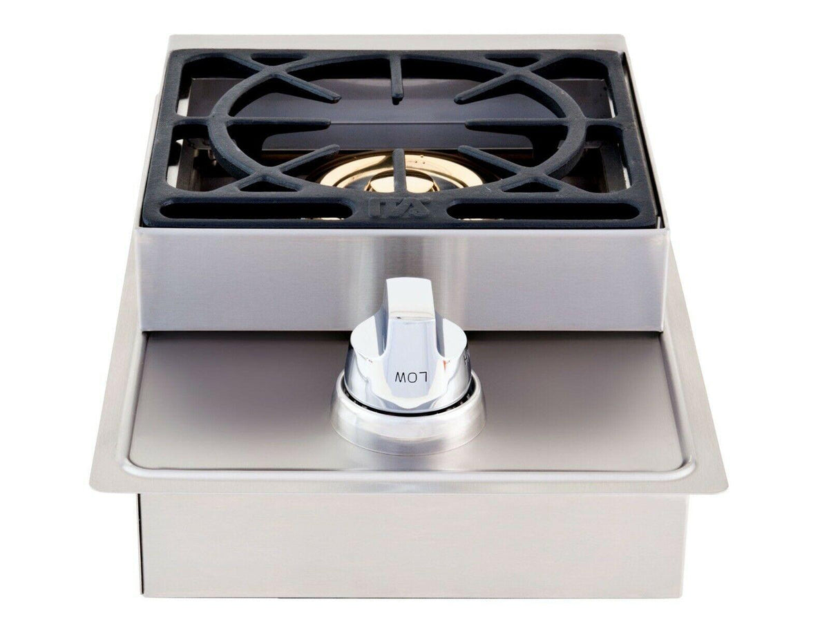LION PREMIUM GRILLS SINGLE DROP IN BBQ ISLAND SIDE BURNER 15KBTU NATURAL GAS