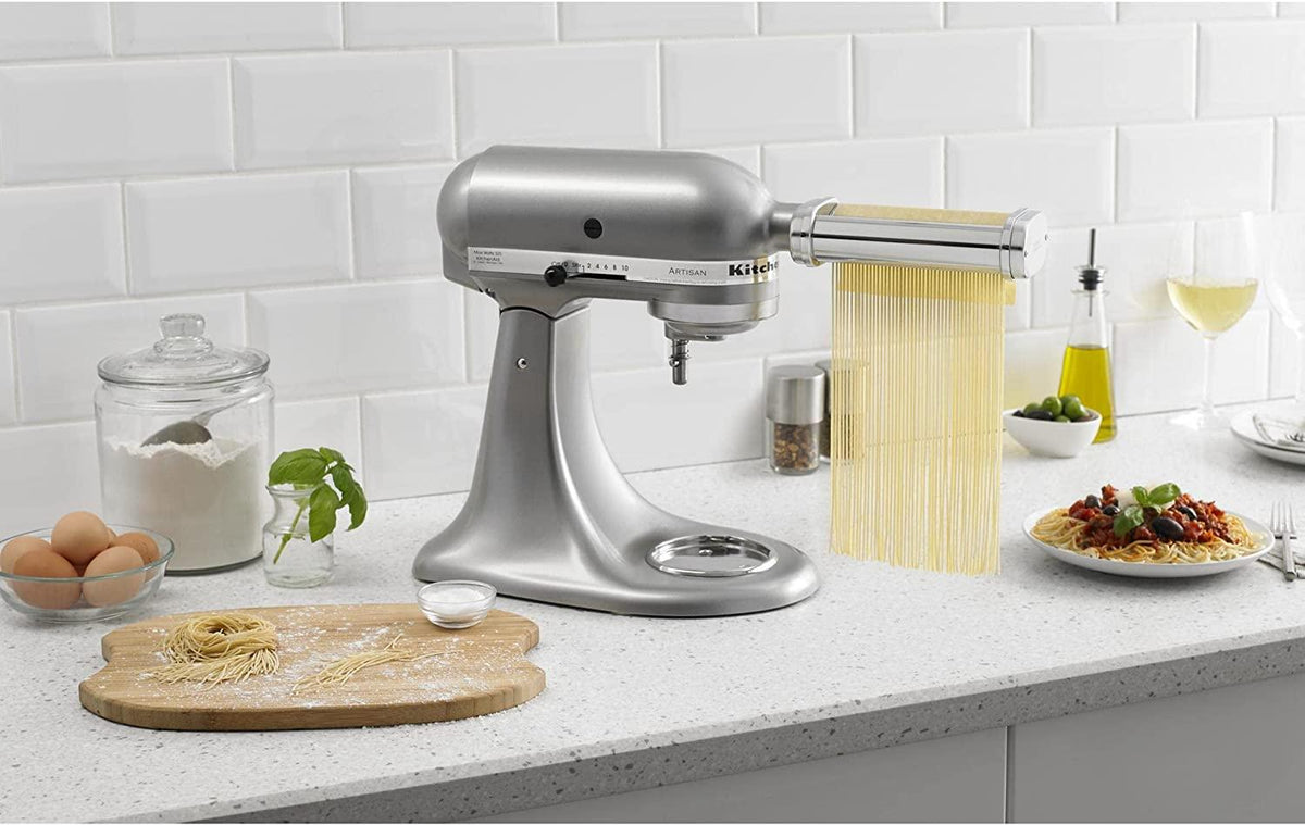 KitchenAid 3-Piece Pasta Roller & Cutter Set Attachment, Silver