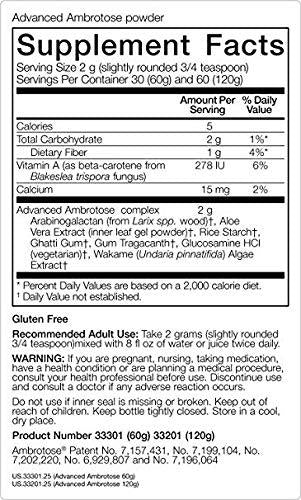 New Generation Mannatech Advanced Ambrotose 120g Powder