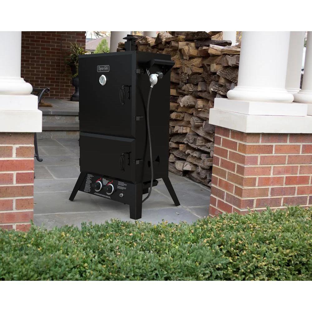 Vertical Wide Body Propane Gas Smoker