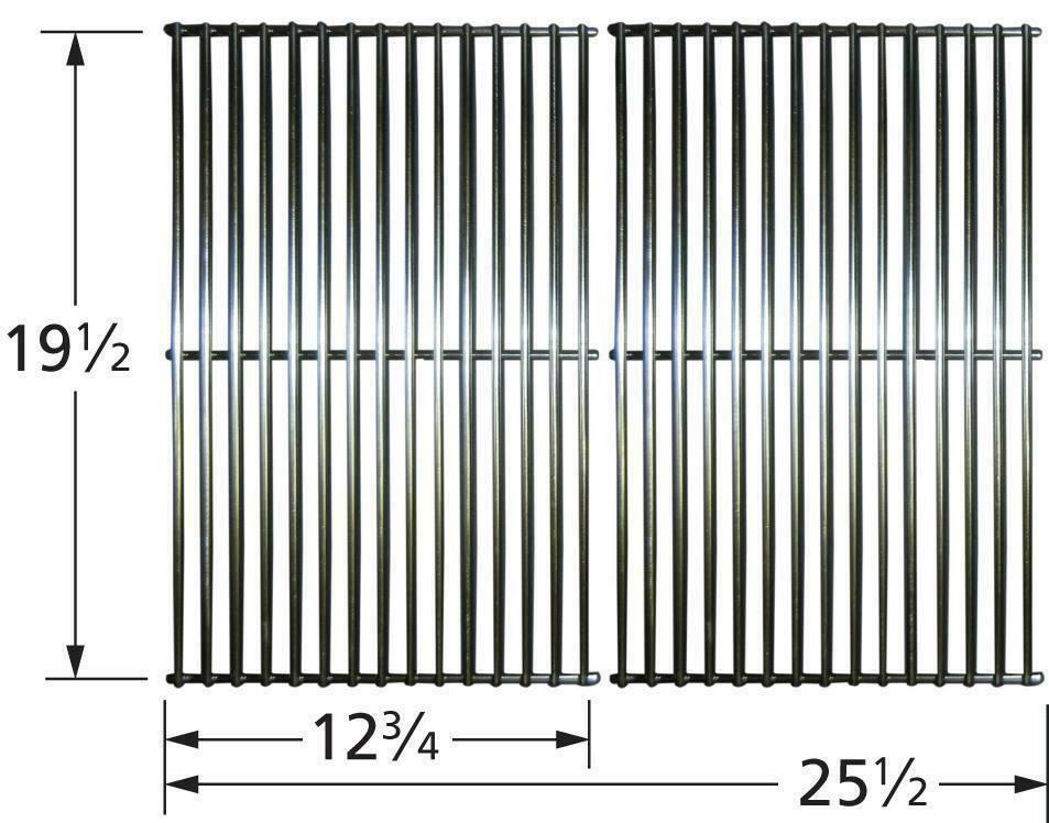 Music City Metals 0.3125" Dia. Stainless Steel Wire Grill Cooking Grid 527S2