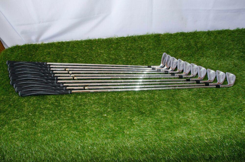 Tour Edge V Blade Iron Set 2-p,s Right Handed 37" Steel Stiff New Grip