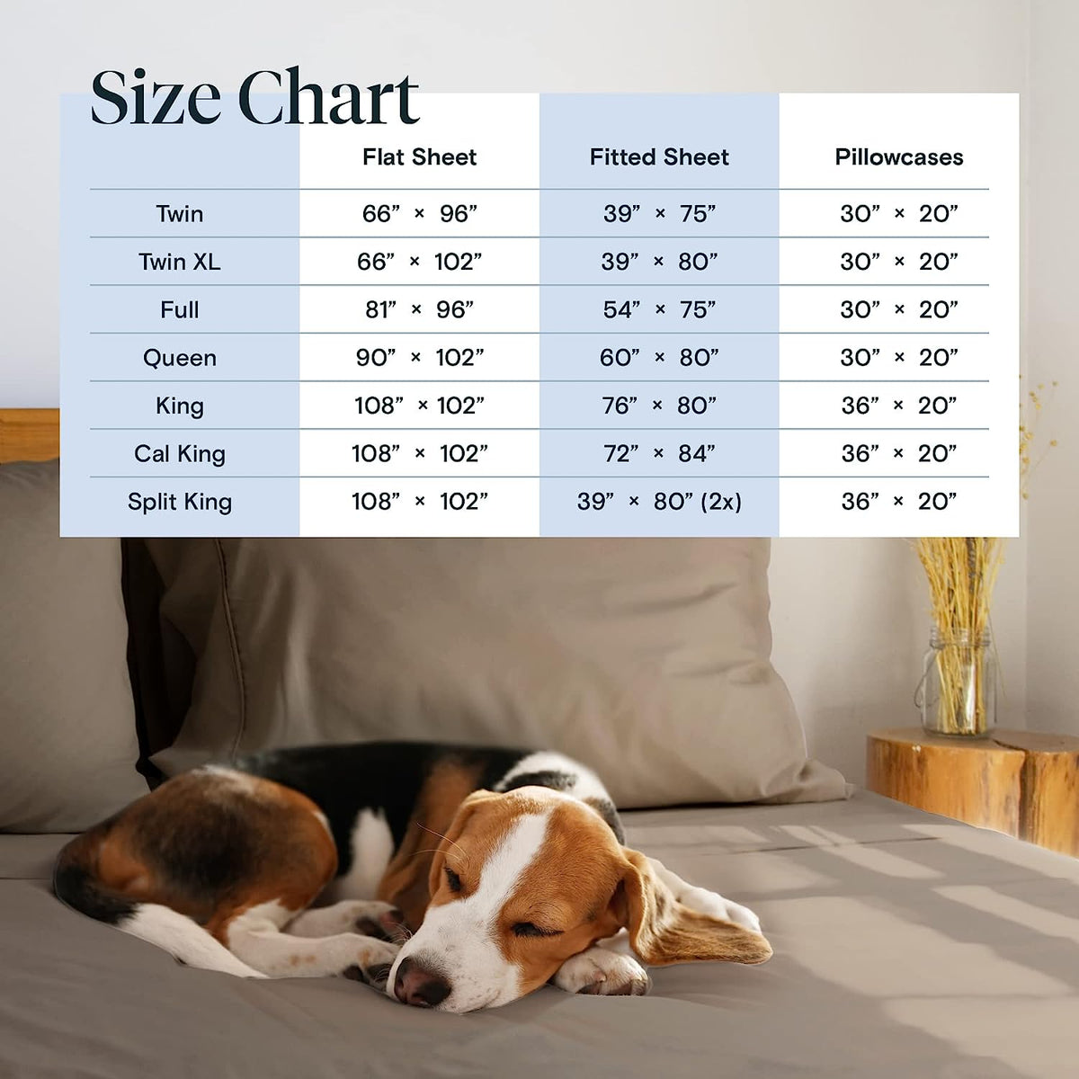 LuxClub 6 PC California King Size Sheet Set Bamboo Sheets Deep Pockets 18" Eco Friendly Wrinkle Free Cooling Sheets Machine Washable Hotel Bedding Silky Soft - Tree Bark California King