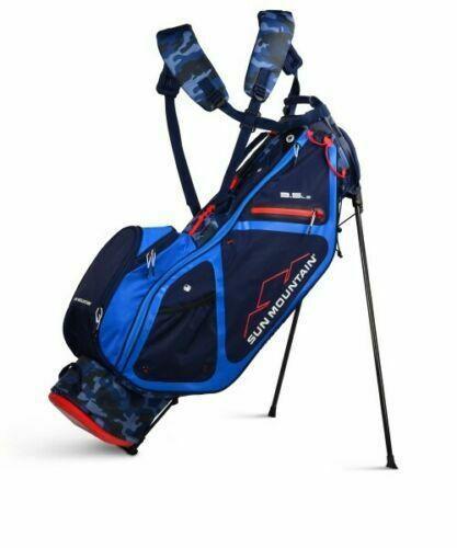 SUN MOUNTAIN 3.5 LS STAND GOLF BAG MENS - NEW 2020 BLUE CAMO