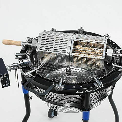 Zenport 860022 Uncle Roast Automatic Rotisserie BBQ Grill