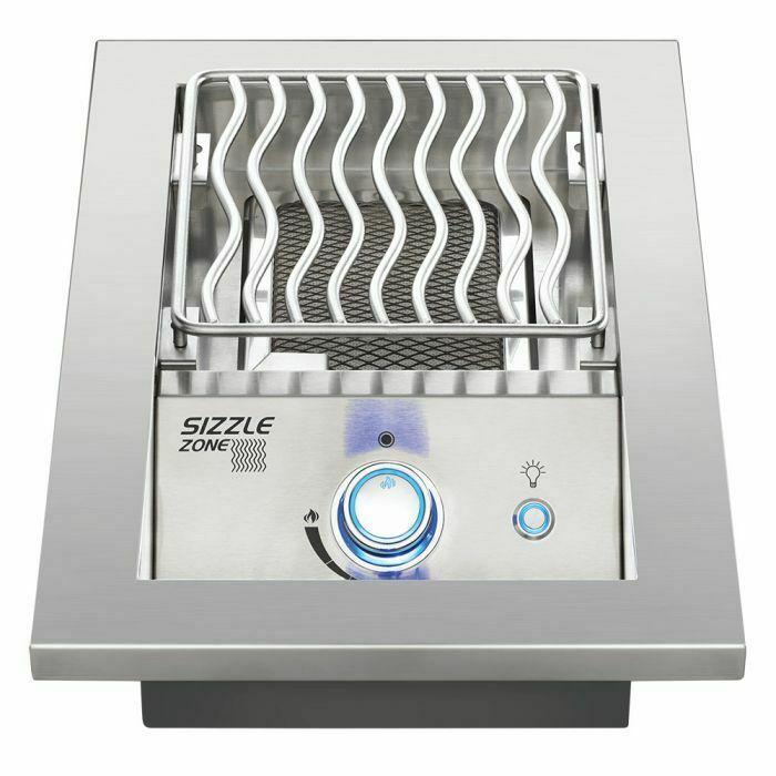 -In 700 Series 10" Single Infrared Burner Propane, Steel