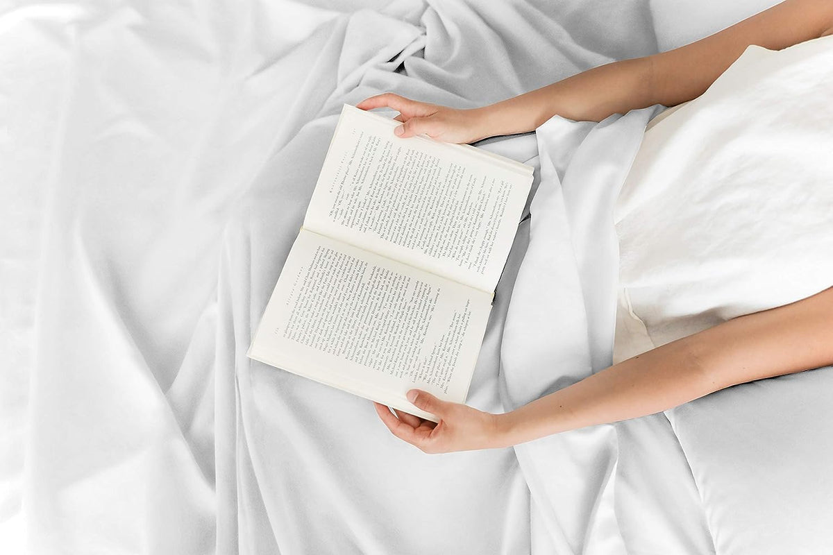 King 6 Piece Sheet Set - Breathable & Cooling Bed Sheets - Hotel Luxury Bed Sheets for Women, Men, Kids & Teens - Comfy Bedding w/ Deep Pockets & Easy Fit - Soft & Wrinkle - King White Sheets