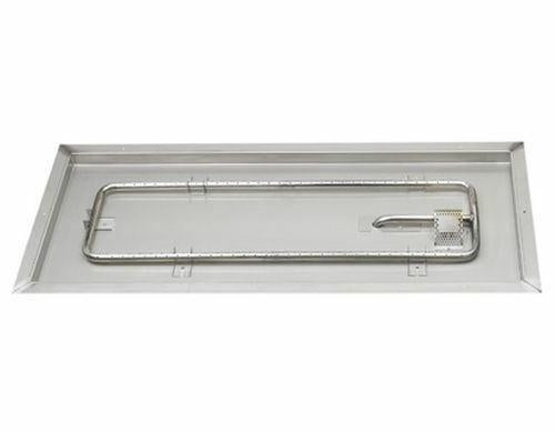 Rectangular Burner Kit with Pan and Hanger - AWEIS Ignition