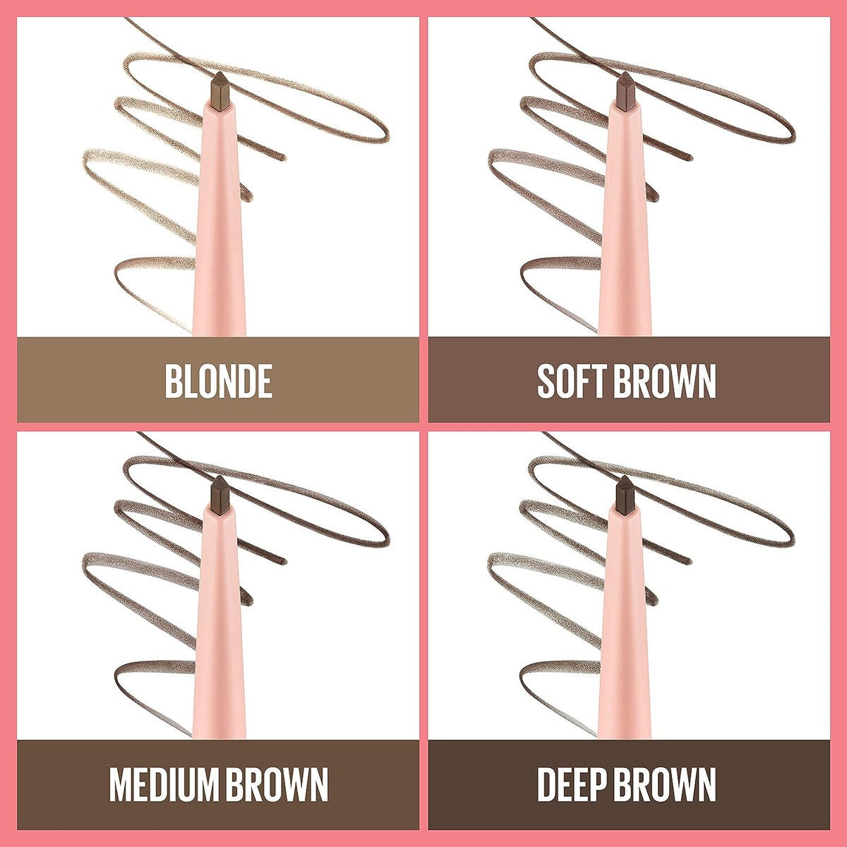 Maybelline New York Total Temptation Eyebrow Definer Pencil, Blonde, 1 Count