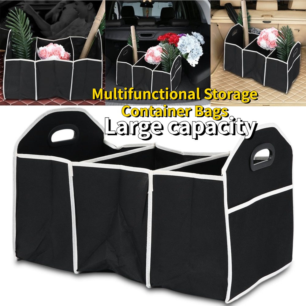 Maximize Your Car StoraSpace With This Universal Car Trunk Organizer!