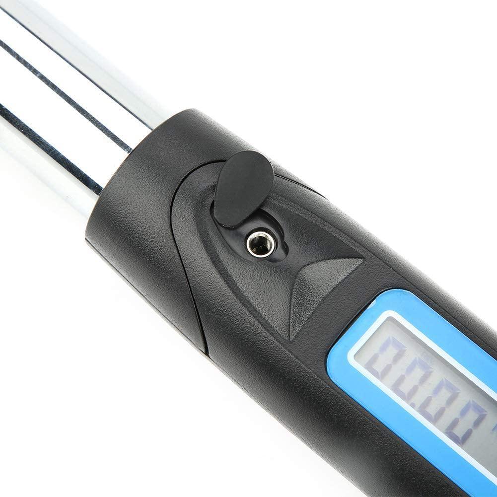 YYONGAO Repair Tools, Digital Torsion Wrench, 200N.m 1/2'' Steel Digital High Accuracy Torsion Bidirectional Ratchet Head Electronic Wrench Wrenches