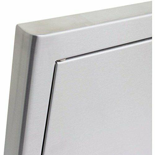 21-Inch Stainless Steel Single Access Door - Vertical - BLZ-SINGLE-2417-R