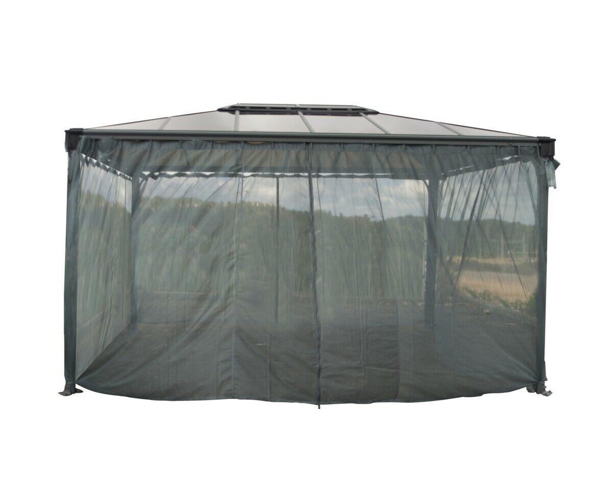 Palram - Canopia HG1063 Martinique 4300 Garden Gazebo Netting Set - 4 Piece