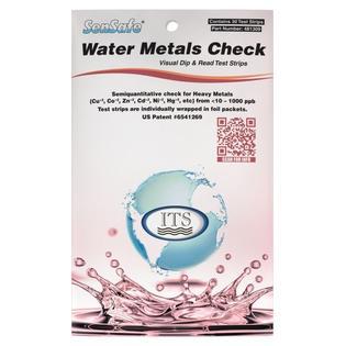 SenSafe Water Metals Check Strips 30 Tests of 1 packet - INCL. 12 PK