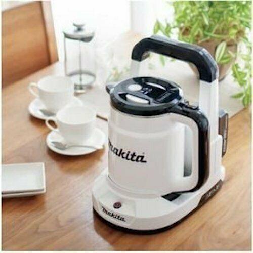 Makita KT360DZW Rechargeable Kettle White 0.8L 36V (18V×2) Body Only