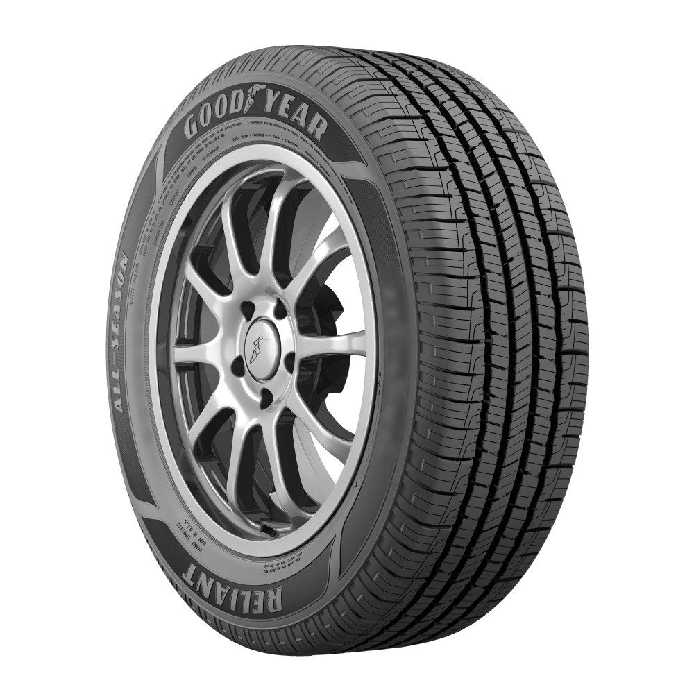 Goodyear Reliant All-Season 245/60R18 105V All-Season Tire Fits: 2011-19 Ford Explorer XLT, 2014-19 Toyota Highlander LE Plus