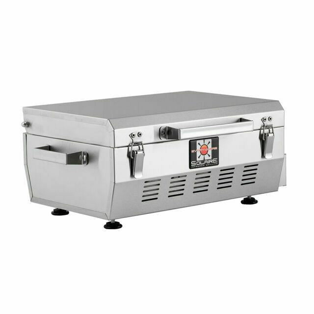 Solaire Everywhere Infrared Portable Propane Grill, 14,000 BTU, SOL-EV17A, USA!