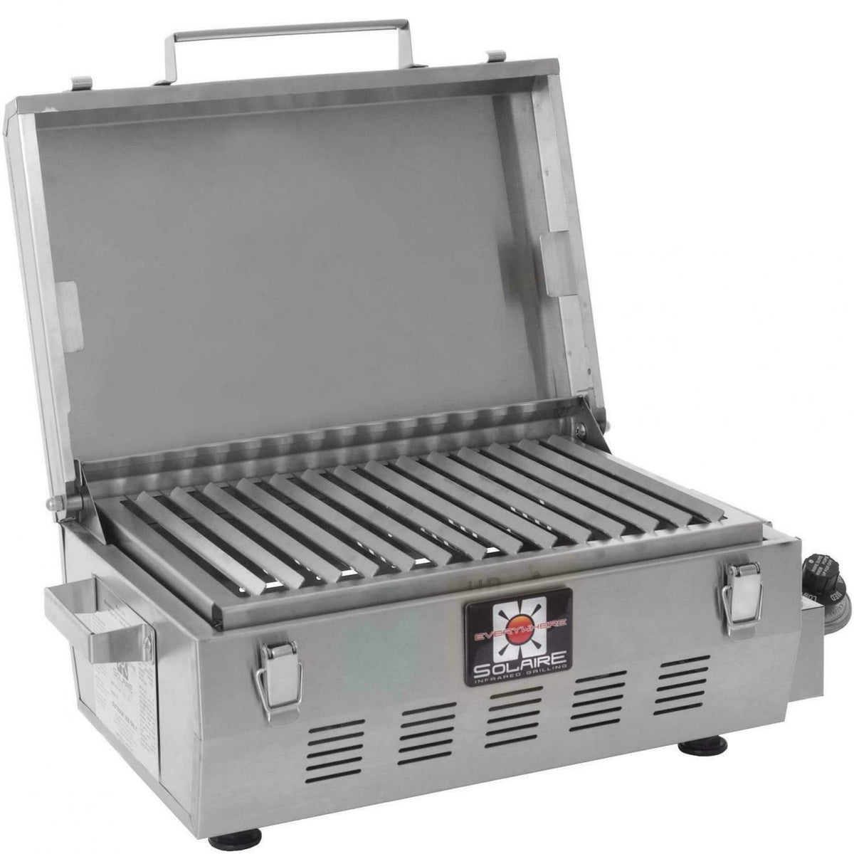 Solaire Everywhere Infrared Portable Propane Grill, 14,000 BTU, SOL-EV17A, USA!