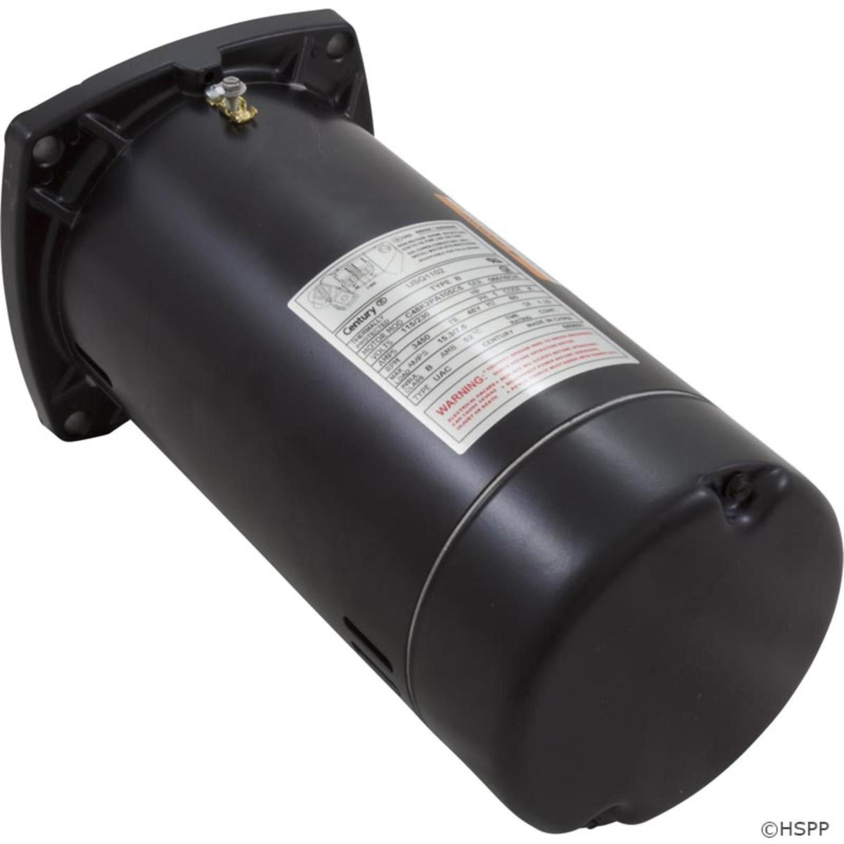 21st Century Motor, Century, 1.0hp, 115v/230v, 1-Speed, 48Y Frame