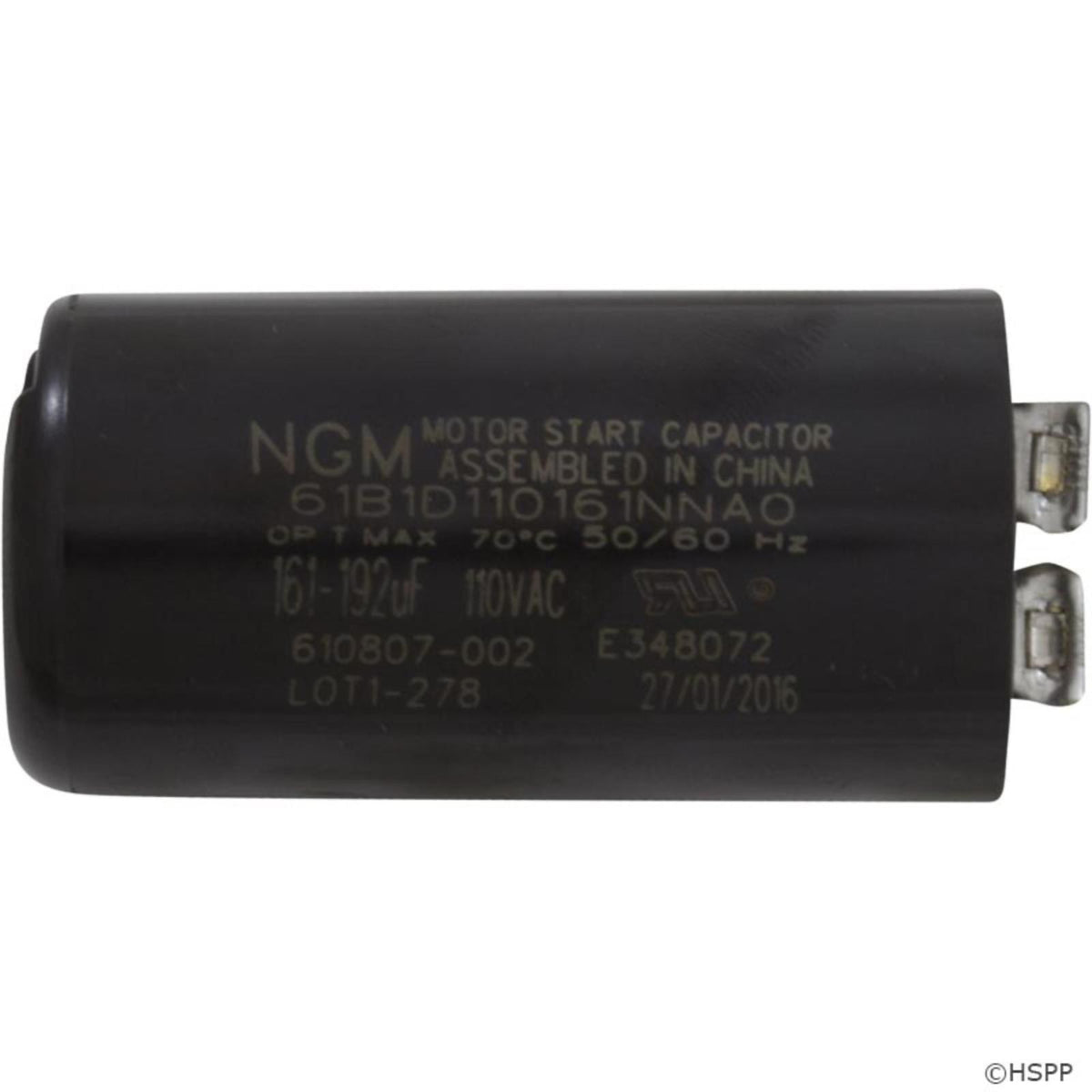 21st Century Motor, Century, 1.0hp, 115v/230v, 1-Speed, 48Y Frame