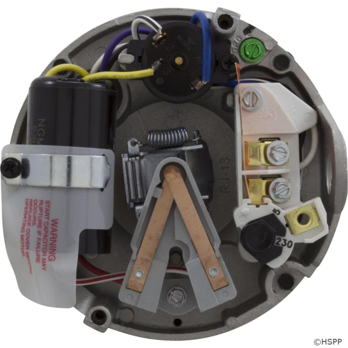 21st Century Motor, Century, 1.0hp, 115v/230v, 1-Speed, 48Y Frame