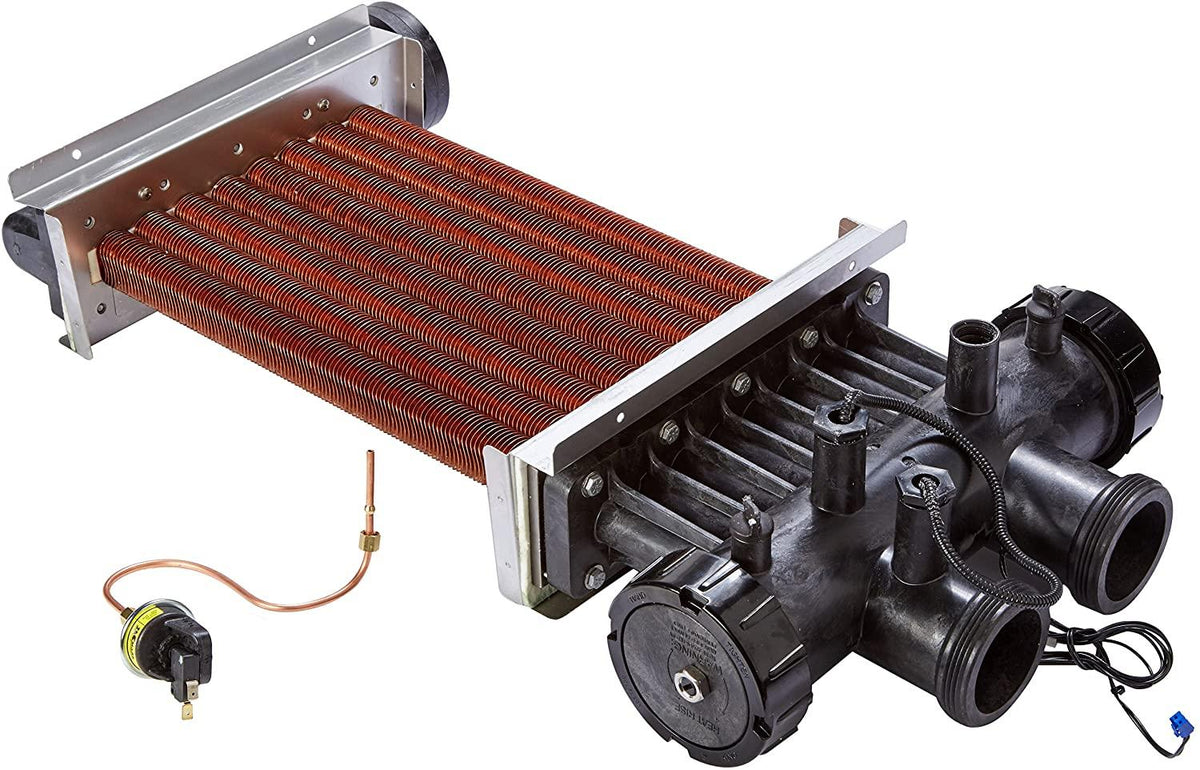 Zodiac R0470603 Complete Heat Exchanger Assembly Replacement for Zodiac Legacy LRZE250 Pool and Spa Heater