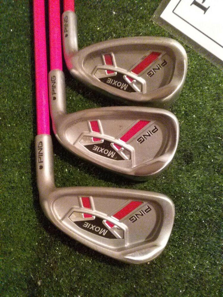 Ping Juniors Moxie Black Dot full set (Driver, FW,H,7 & 9 Irons, SW, & Putter)