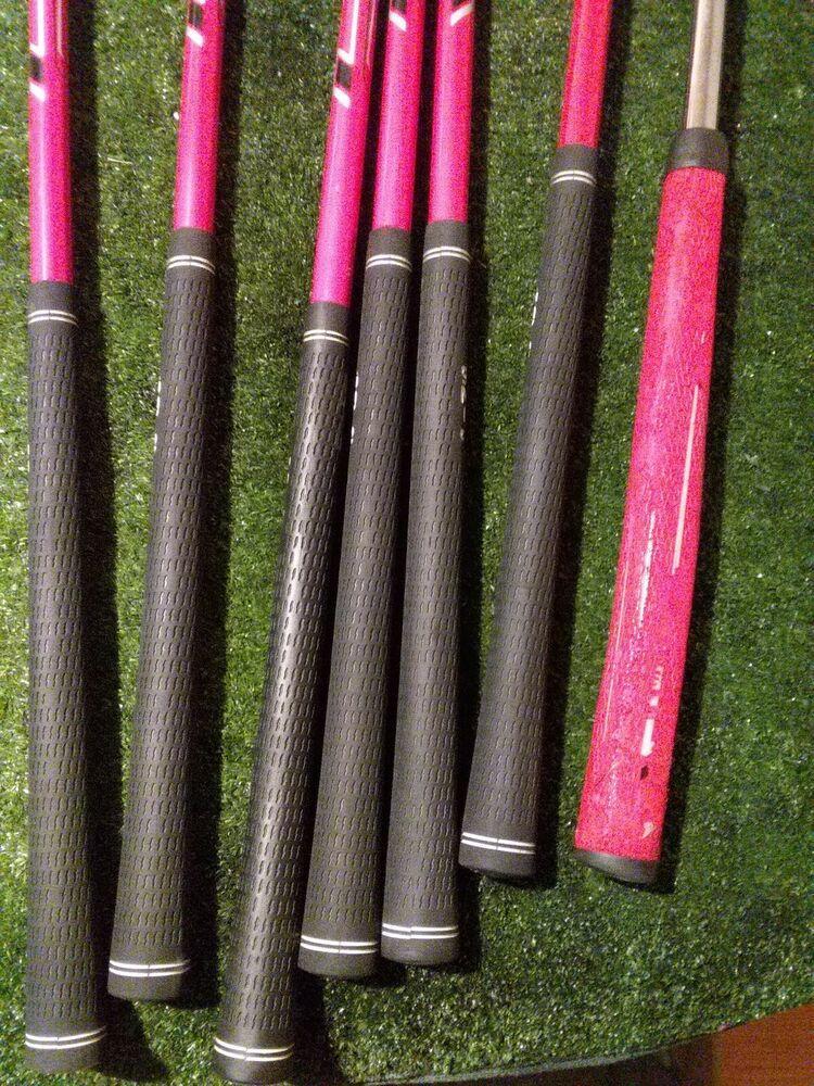 Ping Juniors Moxie Black Dot full set (Driver, FW,H,7 & 9 Irons, SW, & Putter)