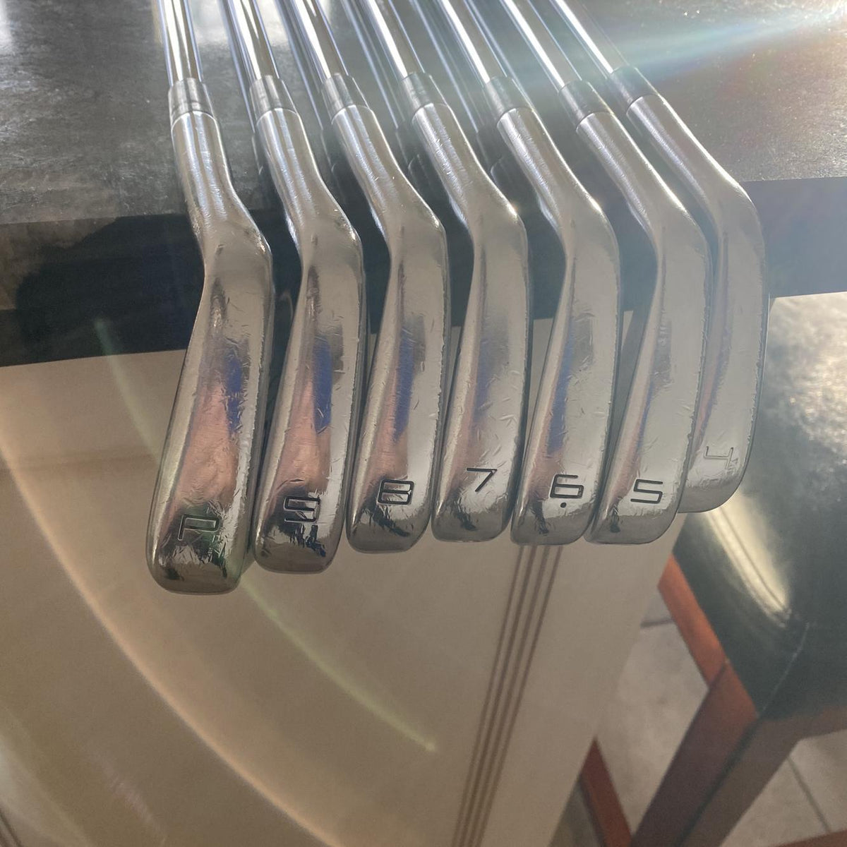 Used Right Handed P760 Steel Shaft Iron Set